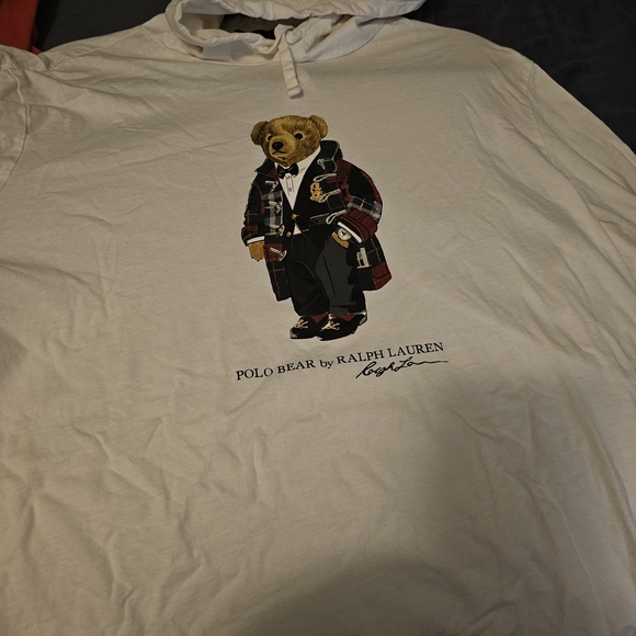 Ralph Lauren Polo Bear Graphic Hoodie - Picture 1 of 4